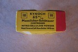 Kynoch 6.6 X 54 Mannlicher-Schonauer Box of collectible ammo. - 3 of 7