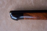 Custom made Ruger full stock falling block single shot .22 caliber rifle with extraordinary wood and engraving - 17 of 20