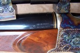 Custom made Ruger full stock falling block single shot .22 caliber rifle with extraordinary wood and engraving - 20 of 20