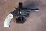 Colt Nickel New Pocket with Monogram Carved Ivory Grips in Colt Case - 3 of 20