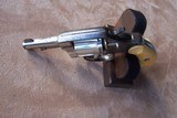 Colt Nickel New Pocket with Monogram Carved Ivory Grips in Colt Case - 6 of 20