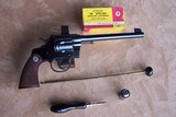 Colt Officers Model Target Revolver in .38 Special with a 7 1/2” barrel housed in a British Case with Accessories from WWII era “Battle of Britain Gun - 5 of 20