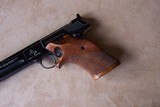 Colt Woodsman 2nd Model Match Target with King Super Target Full Rib and Sanderson wrap around target grips. .22 caliber Auto - 13 of 20