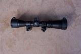 UTC 2-7 Hand Gun Scope with dual illuminated reticle and Scope Rings. New and never used. - 3 of 5