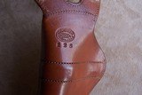 Heiser #125 Quick Release Shoulder Holster for a 6” Medium size revolver such as a Colt Official Police or one of comparable size. - 9 of 9