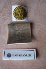 LeupoldVari-X III 2 1/2-8 Scope in the original box with paperwork - 12 of 13