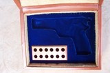 Browning Hi-Power 9mm Display Case. Custom made to display your Browning pistol. - 7 of 8