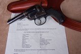 Colt Model 1877 with a 3 1/2” Barrel and chambered in .38 Colt. Includes shoulder holster made by Rick Bachman of Montana - 19 of 20