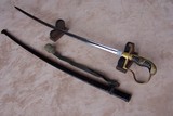 WWII Paul Weyersberg of Solinger Germany Officers Dress Sword with engraved guard - 3 of 19