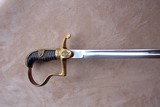WWII Paul Weyersberg of Solinger Germany Officers Dress Sword with engraved guard - 7 of 19