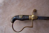 WWII Paul Weyersberg of Solinger Germany Officers Dress Sword with engraved guard - 4 of 19