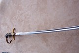 WWII Paul Weyersberg of Solinger Germany Officers Dress Sword with engraved guard - 12 of 19