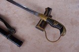 WWII Paul Weyersberg of Solinger Germany Officers Dress Sword with engraved guard - 11 of 19