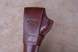 Heiser Holster carved leather for Medium size revolver i.e. Colt Officers Model Target, Official Police, Army Special - 7 of 7