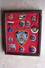 City of New York Police Badge Display - 2 of 4
