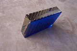 Weatherby Lucite Ammo Block of 9 Cartridges (Blue) Excellent Condition - 4 of 4