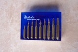 Weatherby Lucite Ammo Block of 9 Cartridges (Blue) Excellent Condition - 2 of 4