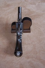 Colt Model 1877 chambered in .41 caliber with a 2 1/2” barrel. Factory checkered rosewood grips, R.M. Bachman holster and period correct ammo box - 5 of 20
