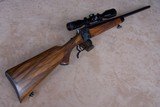 Hagn falling block Engraved Single Shot rifle chambered in .22-250 for the discriminating sportsman - 7 of 20