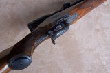Hagn falling block Engraved Single Shot rifle chambered in .22-250 for the discriminating sportsman - 17 of 20