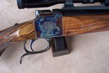 Hagn falling block Engraved Single Shot rifle chambered in .22-250 for the discriminating sportsman - 10 of 20
