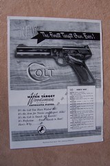 Colt 2nd Model Match Target Woodsman with the 4 1/2” Barrel, Sanderson Grips, Original Box and Paperwork - 18 of 19