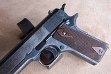 Colt Model 1911 from 1918 with Holster, Period Box of Ammo,
Colt Archive Letter and Pistol Stand - 3 of 20
