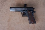 Colt Model 1911 from 1918 with Holster, Period Box of Ammo,
Colt Archive Letter and Pistol Stand - 2 of 20