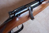 Mannlicher Schönauer Premier Grade 1956 Factory Engraved .243 Caliber Rifle in Excellent Condition - 14 of 20