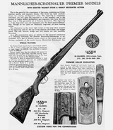 Mannlicher Schönauer Premier Grade 1956 Factory Engraved .243 Caliber Rifle in Excellent Condition - 20 of 20