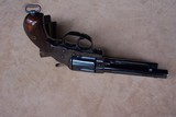 Spectacular Colt Model 1878 Etched Panel New Frontier .44-40 with original high figured checkered walnut grips - 16 of 20