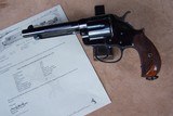 Spectacular Colt Model 1878 Etched Panel New Frontier .44-40 with original high figured checkered walnut grips - 8 of 20