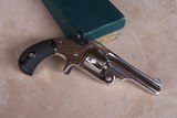 Smith & Wesson Nickel Model 2, 2nd Issue .38 Single Action 99% in Original Box with rare 3” Barrel, .38 S&W Top Break Revolver - 4 of 20