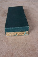 Smith & Wesson Nickel Model 2, 2nd Issue .38 Single Action 99% in Original Box with rare 3” Barrel, .38 S&W Top Break Revolver - 19 of 20