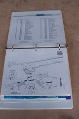 Mauser Model 66 and 66S Bolts, Bolt Slide Assembles, Firing Pin Assembles, Trigger Guard and 3-Ring Binder of Information from Mauser - 9 of 12