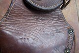 WWI Model 1911 Holster U.S. Marked and Dated 1914. Has the swivel and hanger. Original and not a reproduction. Excellent! - 3 of 3