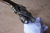 Smith & Wesson Nickel New Departure Top Break .38 with the 6” Barrel & Pearl Grips in the Original Box with paperwork - 10 of 19