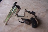 Smith & Wesson Nickel New Departure Safety Hammerless Top Break .38 with the 4” Barrel in the Original Box, 99%+ Condition - 6 of 20