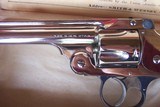 Smith & Wesson Nickel New Departure Safety Hammerless Top Break .38 with the 4” Barrel in the Original Box, 99%+ Condition - 19 of 20