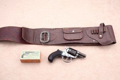 Colt Model 1877 Rare .38 with a 2” Barrel, Includes Gamblers Belt/Holster Rig - Image 6 of 20