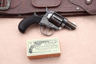Colt Model 1877 Rare .38 with a 2” Barrel, Includes Gamblers Belt/Holster Rig - Image 3 of 20