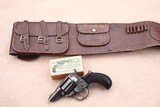 Colt Model 1877 Rare .38 with a 2” Barrel, Includes Gamblers Belt/Holster Rig - Image 7 of 20