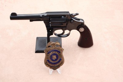 Colt Police Positive Special .38 Special with the 4” Barrel. Shipped to U.S. Mint, Includes Badge and Archive Letter. - Image 5 of 16