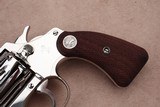 Nickel Colt Detective Special from 1937 owned by Hardin, Montana Undersheriff W.S. Brooks, includes Badge & Photo - Image 11 of 15