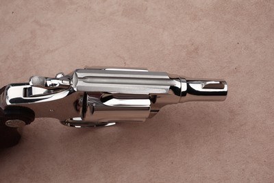 Nickel Colt Detective Special from 1937 owned by Hardin, Montana Undersheriff W.S. Brooks, includes Badge & Photo - Image 12 of 15