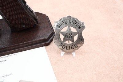 Colt Super .38 sold to Burlington, VT Police Dept. in 1936, included Archive Letter - Image 18 of 20