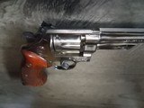 SMITH AND WESSON MODEL 27-2 NICKEL .357 REVOLVER - 7 of 8