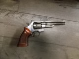 SMITH AND WESSON MODEL 27-2 NICKEL .357 REVOLVER - 2 of 8