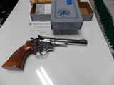 SMITH AND WESSON MODEL 19-3 6" NICKEL 357 REVOLVER - 4 of 4