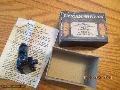 LYMAN 48RS RECEIVER SIGHT